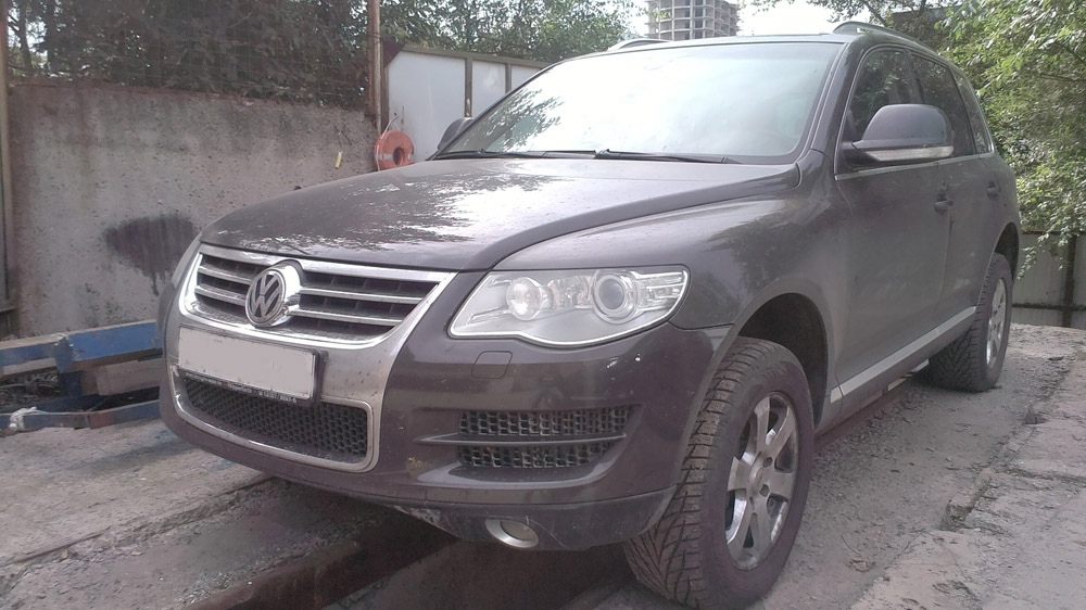 VW toureg 3.0TDI — Увеличение мощности и отключение экологии
