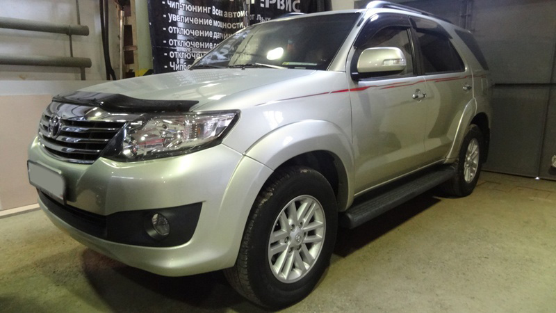 Toyota Fortuner 2700cc — добавили немного коней