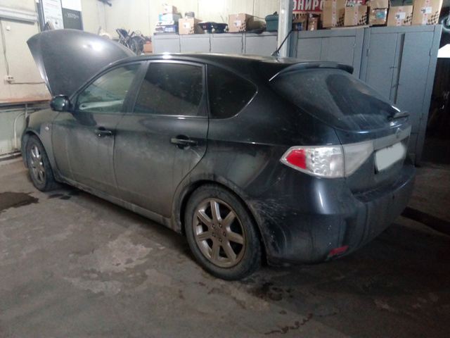 Subaru Impreza SWAP 2000cc 4cam — традиционный свап проект